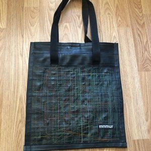 RARE mnmur Upcycled Rubber Tires Handbag Tote bag